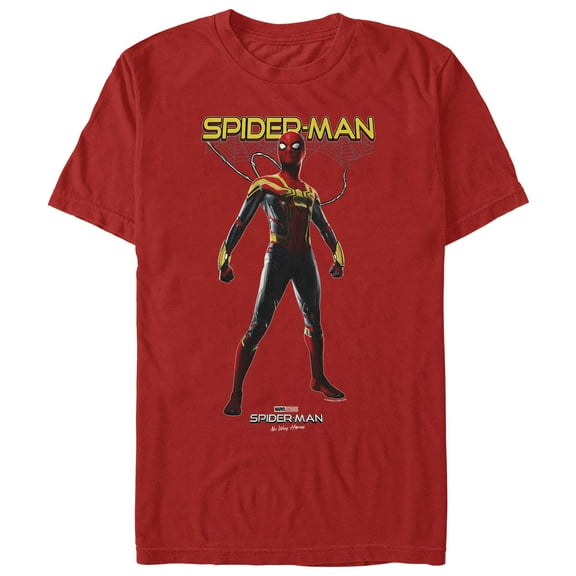 Men's Marvel Spider-Man: No Way Home Web Hero  Graphic Tee Red 2X Large