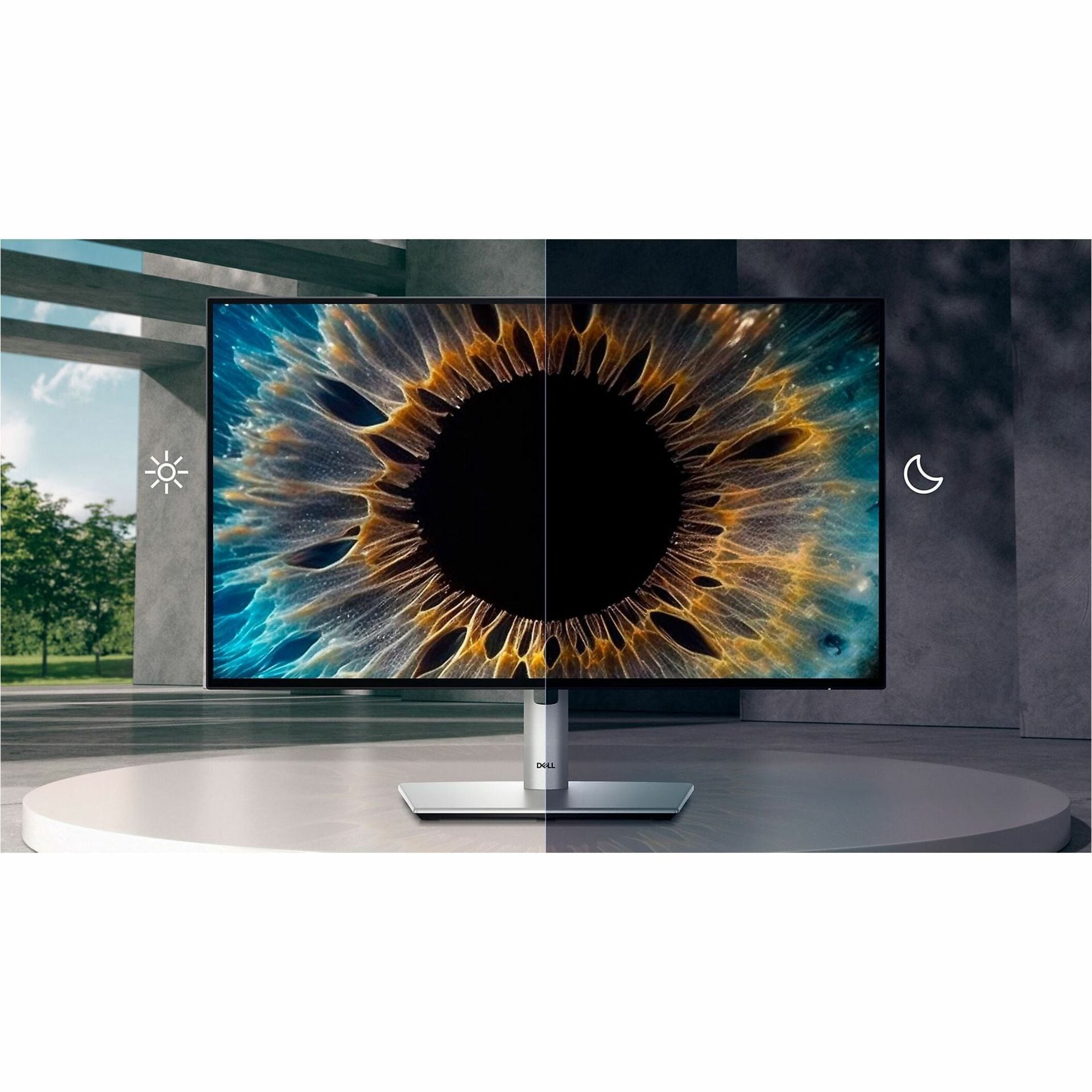 Dell U2424H UltraSharp 23.8-Inch Monitor with Full HD 1080p Resolution, Ambient Light Sensor, IPS Technology, HDMI and Anti-Glare with 3H Hardness Display Screen Coating (Platinum Silver)