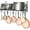 28"W 1 Tier Black, variant on 28 Inch Pot Rack Wall Mounted, Pots and Pans Organizer with 12 Hooks and 2 Pot Lid Holders, Heavy Duty Steel Pot and Pan Hanger for Kitchen Cookware Utensils Storage 34.7" Lx13 Wx12.6 H