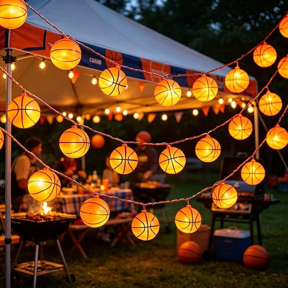 Sports Themed Light String Home Party Decoration Small Colorful Light String