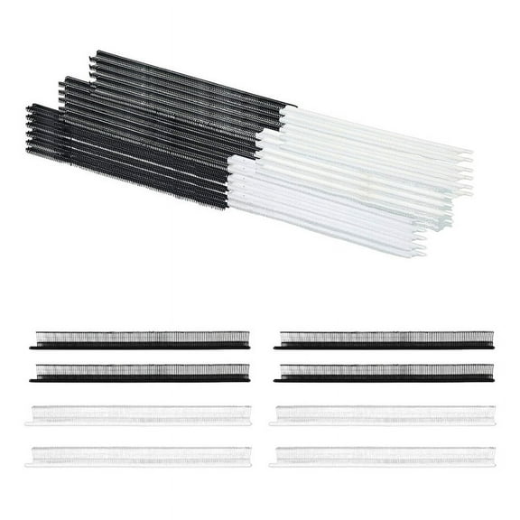 10000pcs MicroTag GunFastener Kit for Fine StitchTagGun 0.5cm Mini Tag Barb Attachment for Clothing Fine Tag Black White