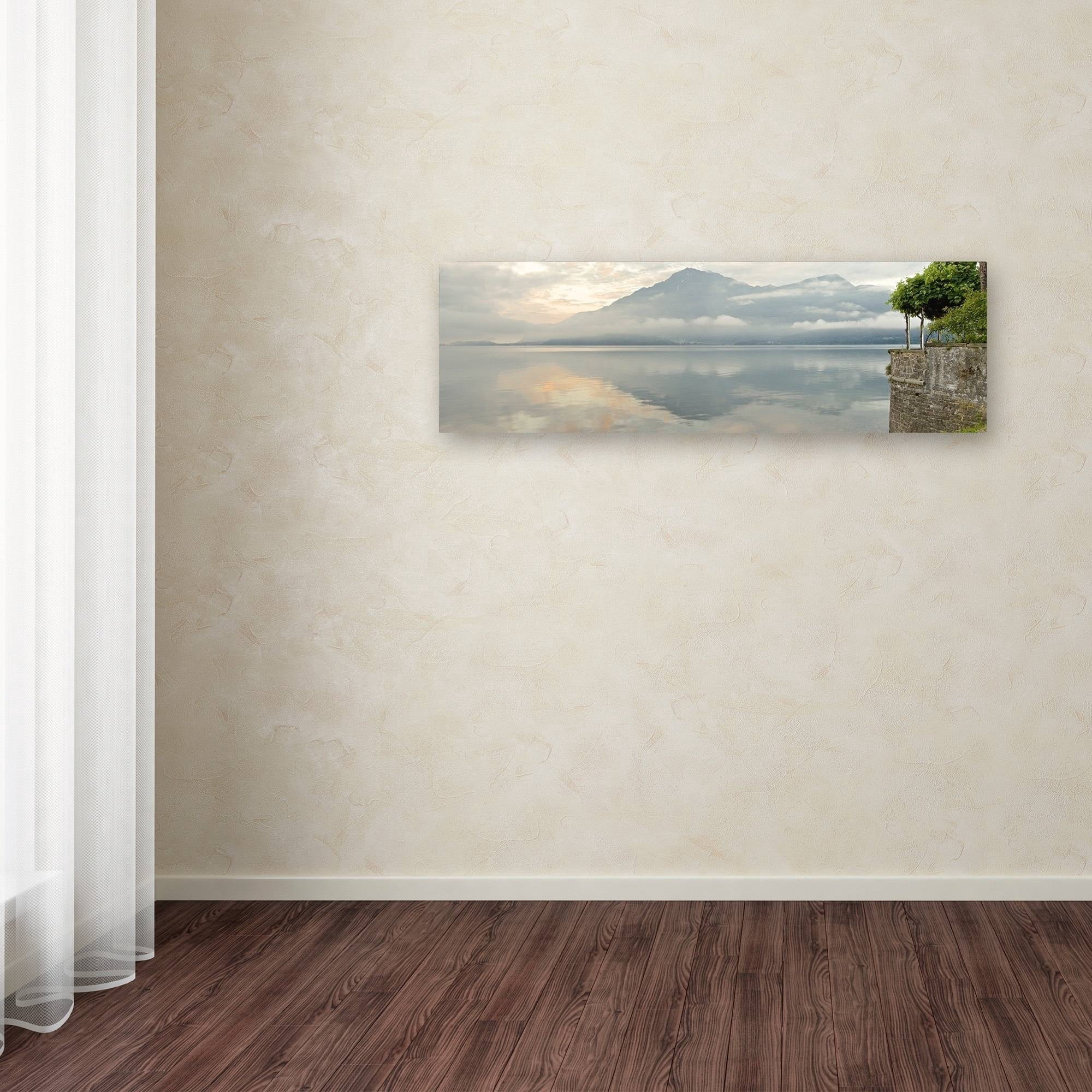 Trademark Fine Art "Morning Fog" Canvas Art by Alan Blaustein