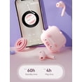 thumbnail image 3 of YUNOVA Girls Kids Wireless Earbuds Bluetooth 5.3 with 25H Playtime, IPX5 Waterproof TWS Earphones for Small Ears, Cute Animal Design for School/Sports/Gifts, 3 of 7