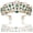 Green, variant on Crowns Tiaras for Women, Baroque Royal Prom Crown Rhinestone Bridal Crowns Tiaras with Comb Pageant Princess Crowns for the