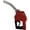 Red, variant on ZL-11A Red Automatic Fueling Nozzle, 3/4 NPT Inlet, 15/16 Spout