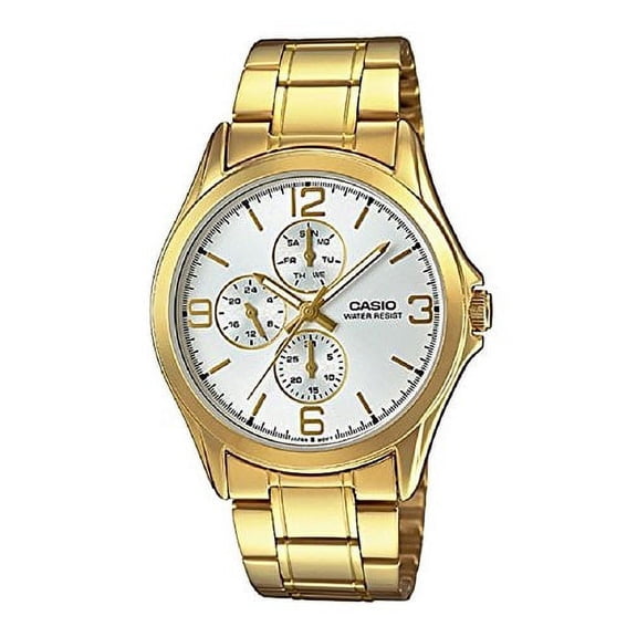 MTP-V301G-7A Gold-Tone Stainless Steel Watch - Multi Dials