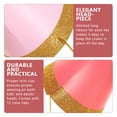 thumbnail image 2 of 12 piezas Pomp Kids Birthday Hat Glitter Party Golden Rim Cap Photo Props para decoración de niños (rosa, rojo, amarillo, azul cada tres), 2 of 6