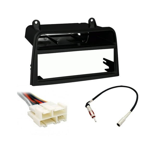 Saturn S Series 1995-1999 Single DIN Stereo Harness Radio Install Dash Kit New