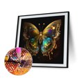 thumbnail image 2 of Pintura 5D DIY taladro redondo completo diamantes mariposa arte decoración del hogar (NH2915) FLhrweasw Nuevo, 2 of 9