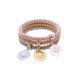 thumbnail image 2 of Pulsera redonda de perla jinwen oro plata para fiesta casual oficina baile Pulseras multicapa, 2 of 4