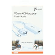 j5create VGA To HDMI Video Audio Adapter, JDA204