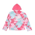 thumbnail image 1 of Sudadera Umbro Talla M Deportiva con Estampado Mosaico Multicolor con Capucha Rosa, 1 of 3