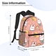 thumbnail image 2 of Disketp Rabbit So Cute Mochila Ligera Clásica con Múltiples Bolsillos, Mochila Casual para Hombre y Mujer, Ideal para Escuela, Trabajo y Viajes, 2 of 6