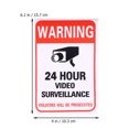 thumbnail image 3 of 20pcs Durable 24 Hour Video Surveillance Sticker Warning Video Surveillance Sign, 3 of 8