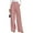 Pink, variant on PRETTYGARDEN Womens Wide Leg Dress Pants Business Casual Flowy Work Palazzo Pants High Waisted Slacks Trousers