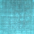 thumbnail image 1 of Ahgly Company Indoor Square Persian Light Blue Traditional Area Rugs, 3' Square, 1 of 4