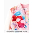thumbnail image 4 of Chaqueta Disney Princess Ariel Varsity Bomber Girl 2T Official, 4 of 5