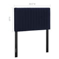 thumbnail image 5 of Modway Keira Performance Velvet Twin Headboard in Midnight Blue by Modway, 5 of 7
