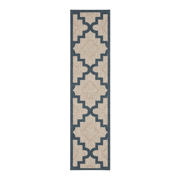 Oriental Weavers Latitude Area Rug 804I3 Gray 1' 10" x 7' 6" Rectangle