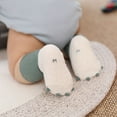 thumbnail image 2 of Dytern Fall,1 Pair Baby Infant Winter Socks Warm Winter Comfortable for Baby Infant Wearing (White L 11cm (Sole Stocking Long）, 2 of 10