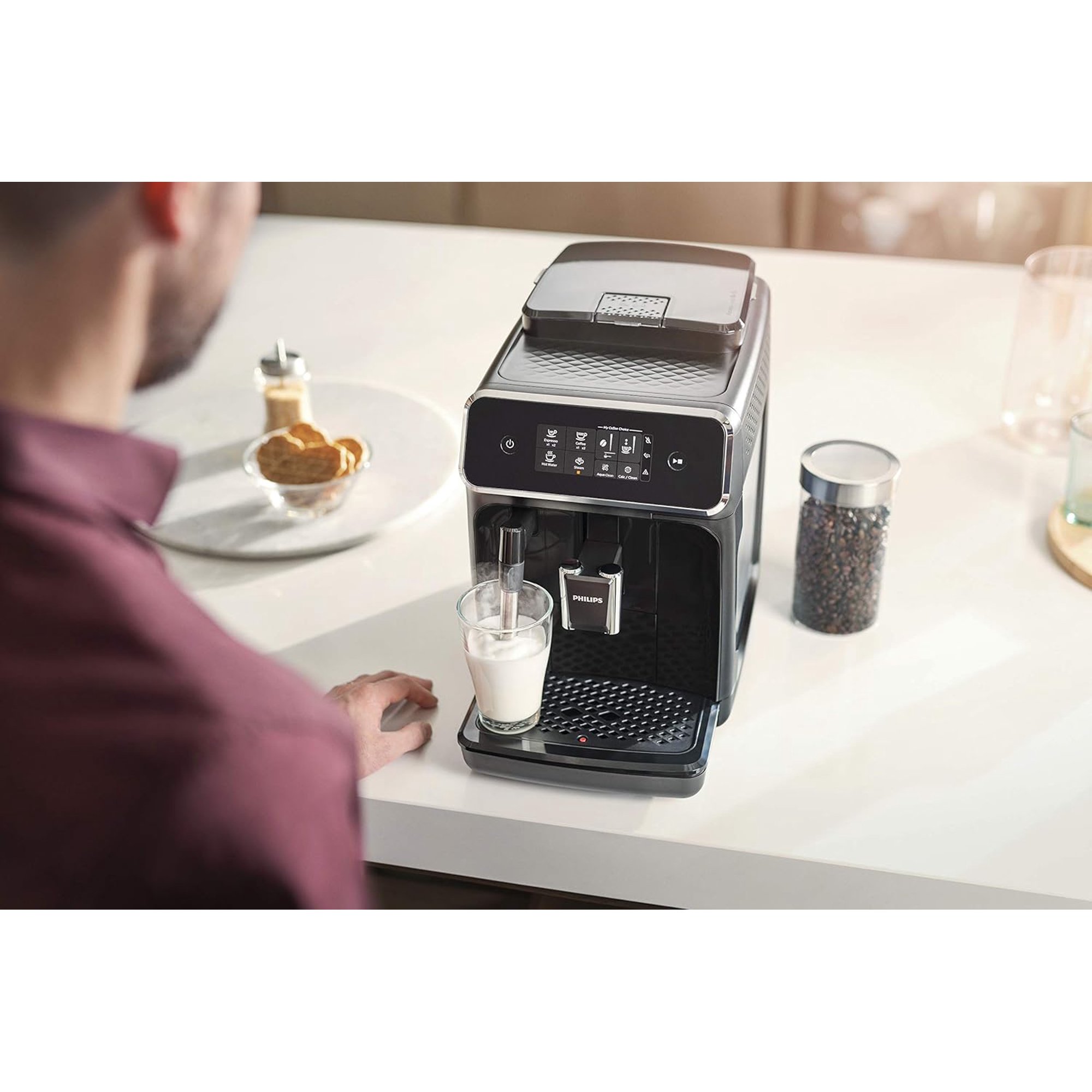 coffee maker that grinds and brews