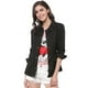 thumbnail image 1 of Chaqueta Utilitaria Ligera Allegra K Con Bolsillos Con Solapa Cordón Mujer Negro M, 1 of 6