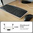 thumbnail image 3 of Raindrops 1 Set Keyboard Tray 14 Inch Keyboard Storage Plate Keyboard Slide Side Mount, 3 of 7