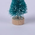 thumbnail image 3 of Winter Artificial Mini Snow Frost Sisal Christmas Tree with Wood Base  Home Decoration  Tabletop Miniature Scenes Display Ornaments  Christmas DIY Crafting and Designing, 3 of 19