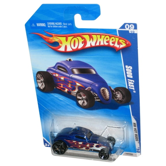 Hot Wheels HW Hot Rods '10 Purple Sooo Fast Toy Car 147/240