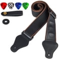 thumbnail image 1 of Correa para guitarra Wogod Acoustic Electric con 3 puntas de soporte, 1 of 7