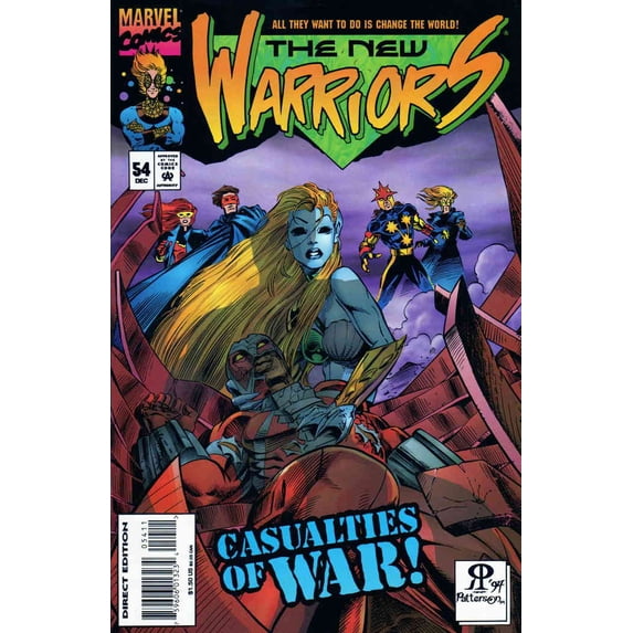 New Warriors, The #54 VF ; Marvel Comic Book