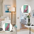 thumbnail image 4 of Yayeee Blank Wall Plate Cover 1-Gang 4.5"x2.7" Home Unused Decorative Outlet, Pink Cheetah, 4 of 7