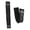 Black, variant on 30" Western Brown Nylon Webbed Straight Rear Flank Saddle Cinch Fleece 97126BR-30