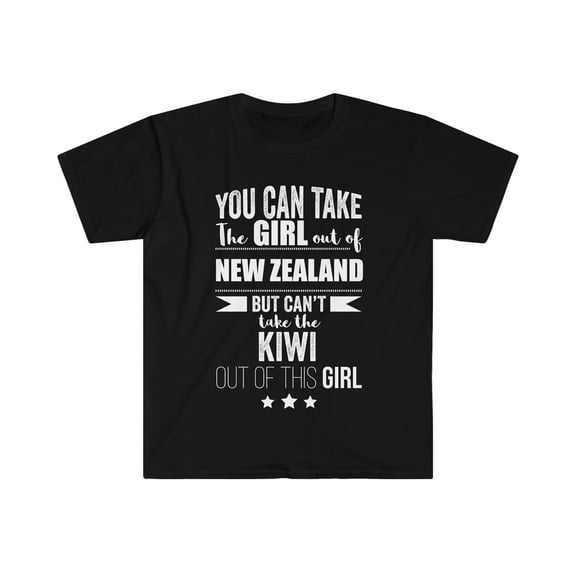 Can't take Kiwi Pride out of the Girl New Zealand Unisex T-shirt S-3XL