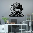 thumbnail image 5 of Handmadetneonsign Buck Forest Metal Wall Art, Buck Forest Metal Sign Wall Decor, Buck Metal Wall Decor, 5 of 5