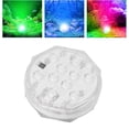 thumbnail image 1 of Luz Sumergible RGB, Funciona Con Pilas IP68 Luz LED Sumergible Impermeable Multiusos ABS De Bajo Consumo Con Control Remoto Para Exteriores, 1 of 7
