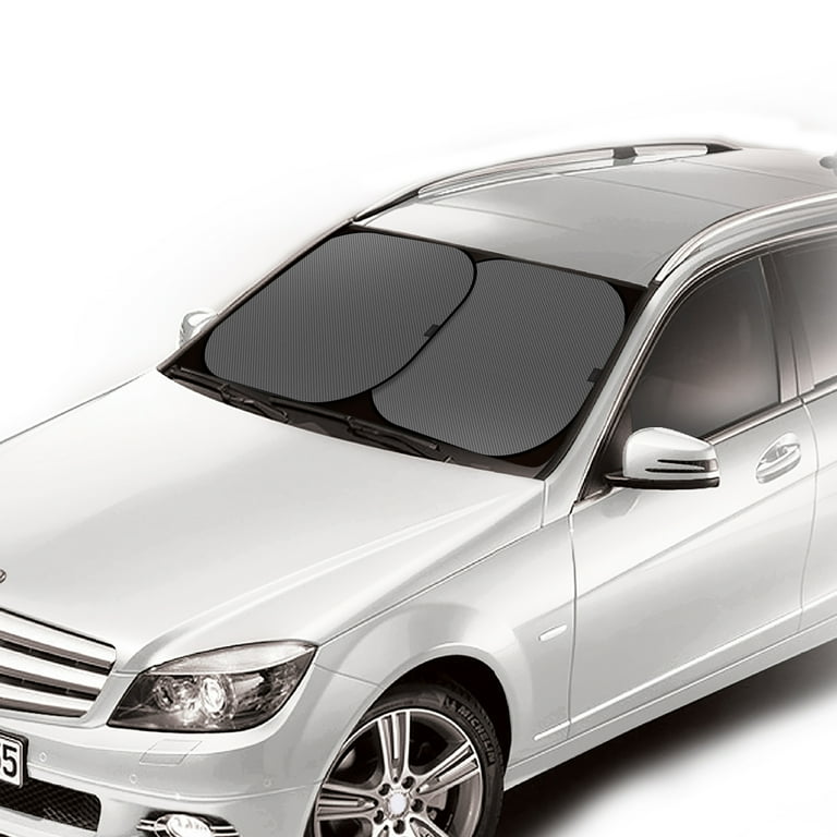 sunday③ Genuine Dickies Universal Fit Accordion Sun Shade 63