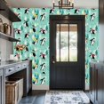 thumbnail image 3 of Animal Peel and Stick Wallpaper 17.7in x 9.8ft Winter Penguins Ice Skating Colorful Scarves Snowy Contact Paper Vinyl Waterproof Self Adhesive Wall Paper for Bedroom Shelf Cabinet Renter Friendly, 3 of 8