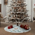 thumbnail image 4 of Bingfone Christmas Tree Skirt Mat Christmas Decoration Interior 48" -Spaceship, 4 of 6