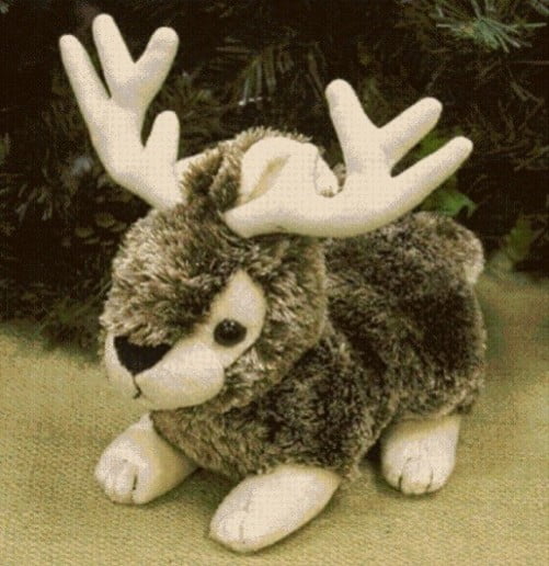 stuffed jackalope