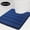 Blue, variant on Tripumer U-Shape Memory Foam Toilet Rug Contour Bathroom Rug 20 x 24 inch Absorbent Mat Floor Carpet Bathroom Rugs Mat for Toilet Base Black
