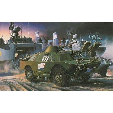 Dragon Models Limited - 1:35 scale Soviet BRDM-2 4x4 Scout Car Model Kit
