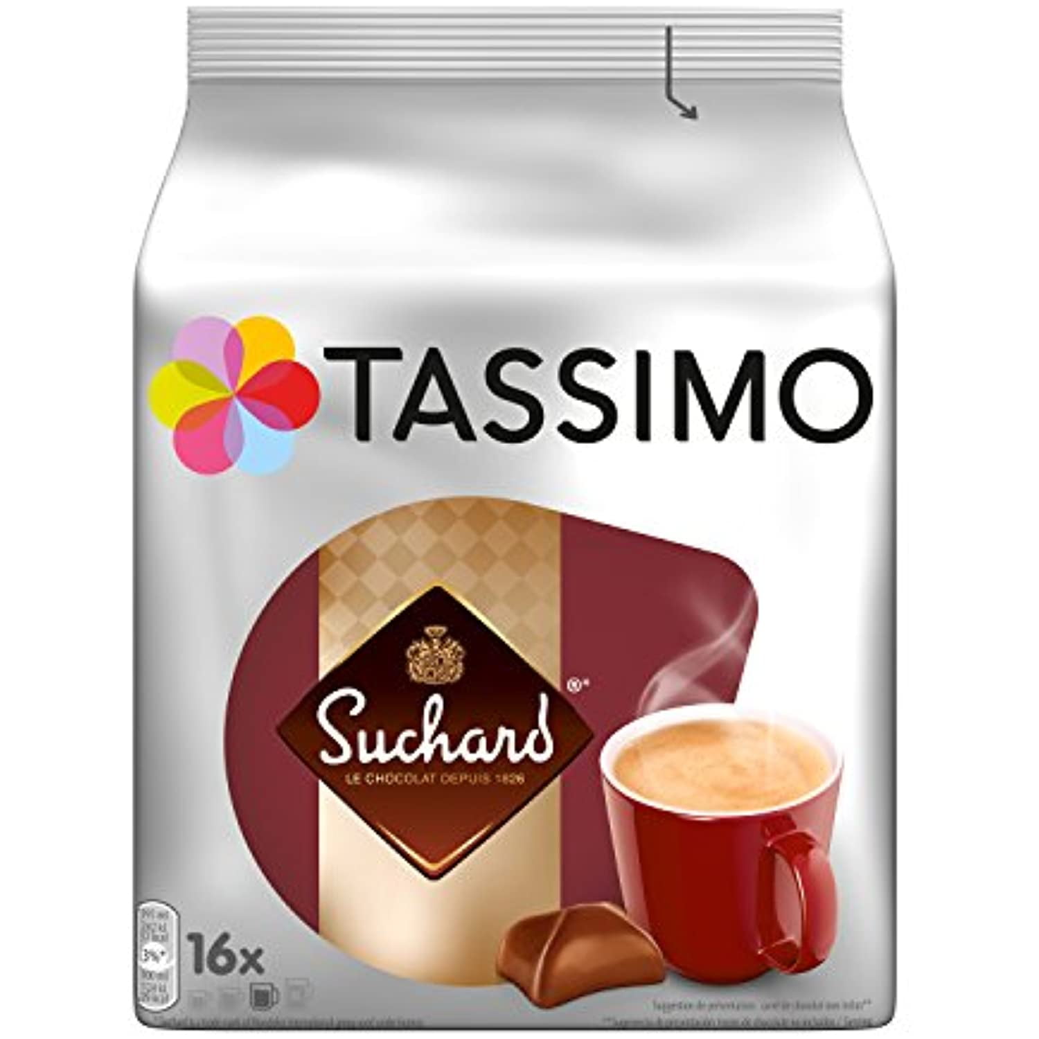 Tassimo Suchard Hot Chocolate Capsules 16 Drinks