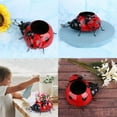 thumbnail image 6 of Metal Ladybug Flower Planter Insect Design Flower Pot for Indoor or Outdoor Decoration, 6 of 8