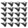 thumbnail image 4 of Clips à Cravate Métal Noir 20 Pcs pour Réunions d'Affaires 2.16x1.18x1.18 Po, 4 of 6