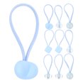 thumbnail image 1 of 10 unidades de coleteros para niña, bandas únicas para el cabello, delicados anillos para el cabello, coleteros, 1 of 6