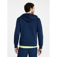 thumbnail image 2 of Athletic Works Men's and Big Men's Fleece Zip Hoodie Sweatshirt, Size S-5XLT, 2 of 6