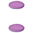 thumbnail image 3 of Shengyu 1/2/3 Polyester Seat Cushion Replacement Round Solid Color Breathable Soft Home Office Automotive Sofa Bay Window Mat Pad Purple 2PCS, 3 of 6