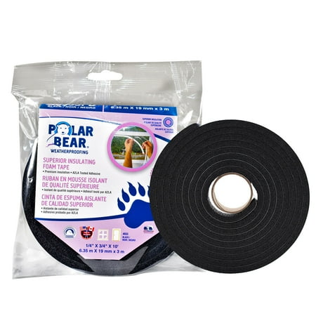 Superior Insulating Foam Tape | Polar Bear Weatherproofing - 4033SPB
