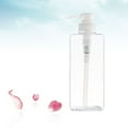 thumbnail image 6 of Basious 2pcs 280ml Refillable Empty Plastic Cream Lotion Dispenser Square Spray Pump Bottles for Cosmetic Shampoo Liquid Soap, 6 of 8